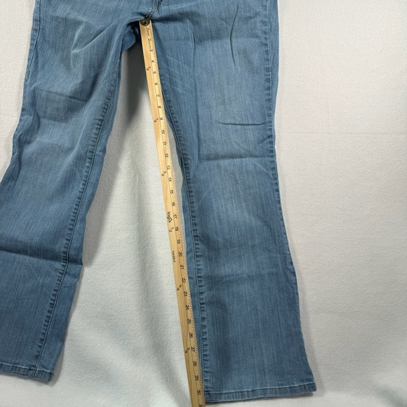 Levis 515 Bootcut Jeans Womens Size 14 Light Blue High Rise - Picture 10 of 15